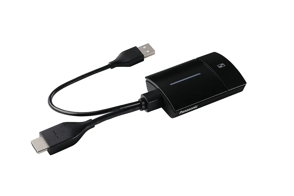 Set sistem de prezentare wireless Panasonic TY-WPS1W, Negru