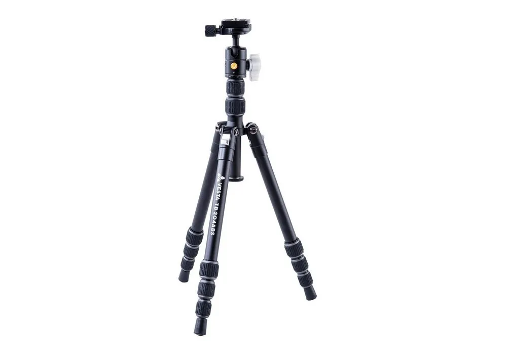 Tripied Foto-Video Vanguard VESTA TB 204ABS, Cap trepied de minge, Negru