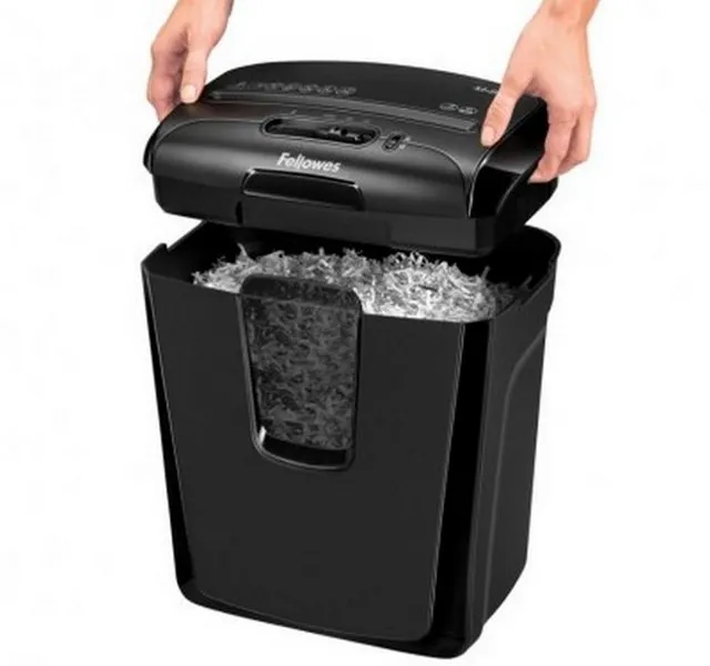 Shredder Fellowes Powershred M-8C, Negru