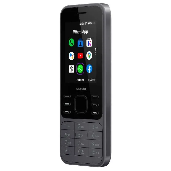Telefon mobil Nokia 6300 4G, Cărbune deschis