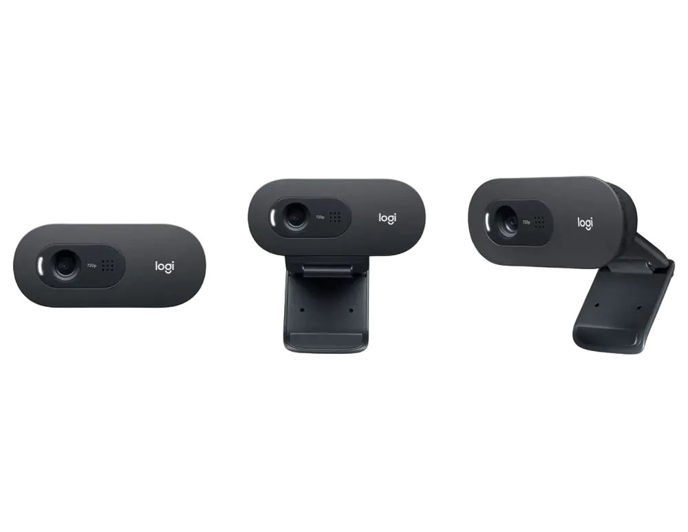 Веб-камера Logitech C505 HD, HD 720p, Чёрный