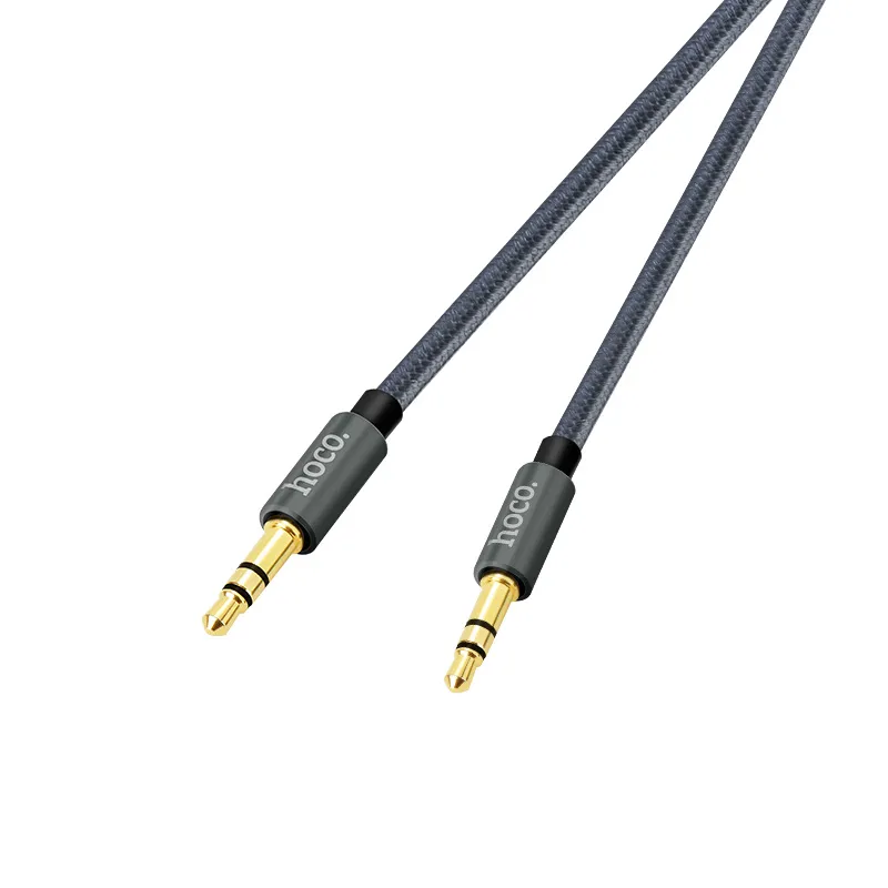 Cablu audio Hoco UPA03, 3.5 mm - 3.5 mm, 1m, Negru