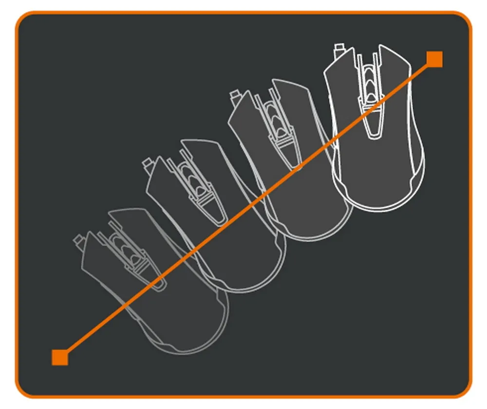 Mouse Pad pentru jocuri Cougar SPEED EX, Medium, Negru