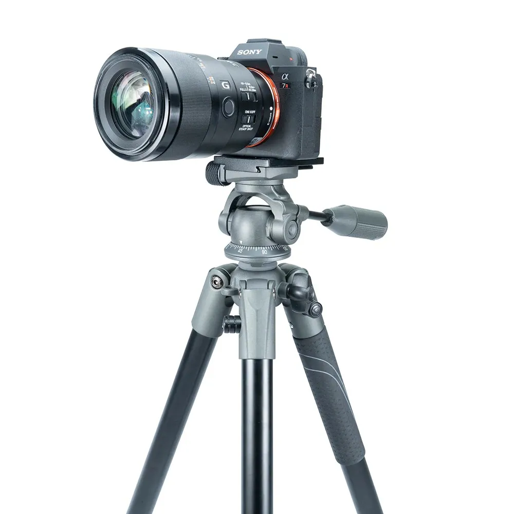 Tripied Foto-Video Vanguard VEO2 PRO 263AO, Сap video panoramic cu 2 căi, Gri