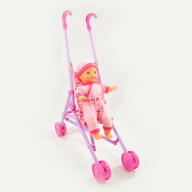 Papușă cu cărucior Baella Baby ICOM 7127803