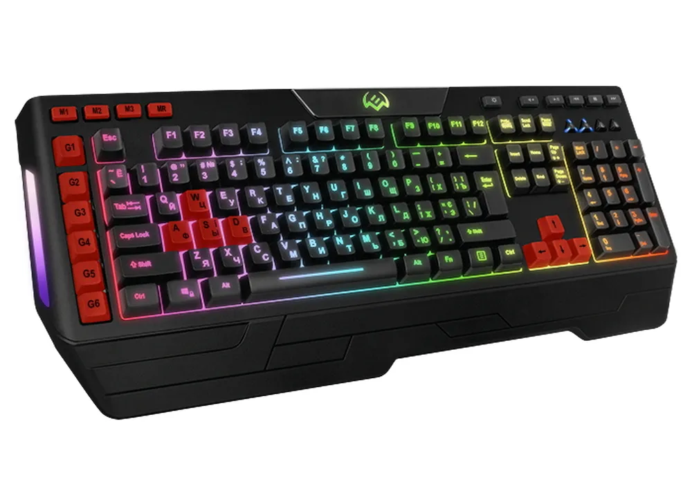 Tastatură SVEN KB-G9600, Cu fir, Negru