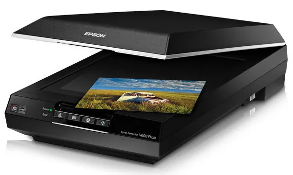 Scanner-Tablet Epson Perfection V600 Photo, A4, Negru