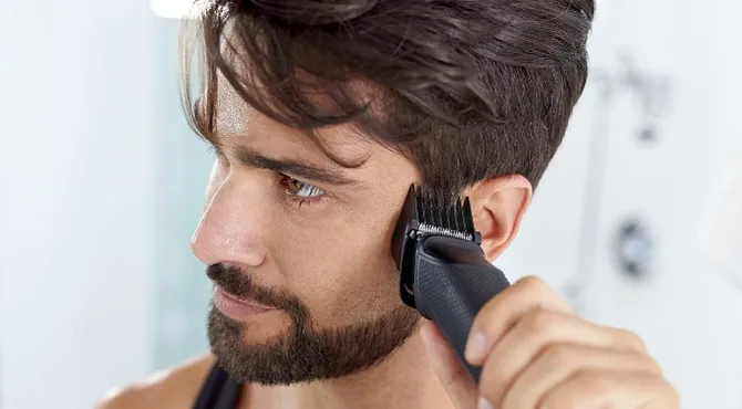 Trimmer pentru bărbați Philips Multigroom Series 5000 MG5720/15, Negru