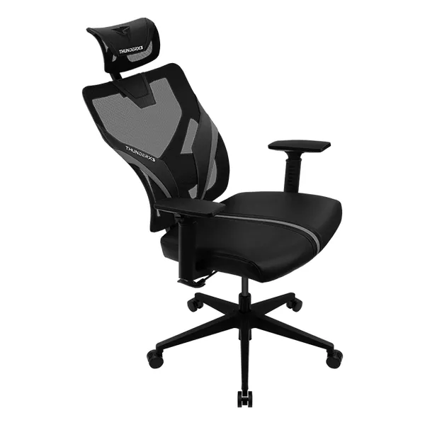 Scaun Gaming ThunderX3 Yama1, PU Piele, Negru