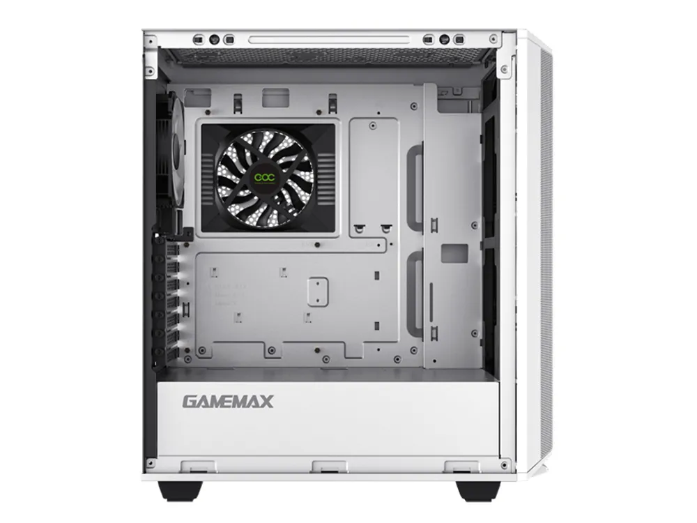 Carcasă PC Gamemax Precision, Midi-Tower, ATX, Alb