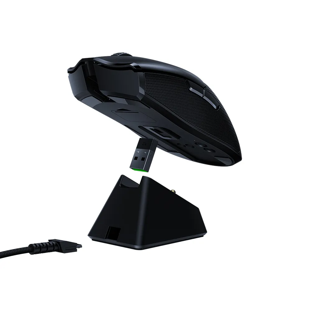 Wireless Gaming Mouse Razer Viper Ultimate, 20k dpi,8 buttons, 50G, 650IPS, RGB, 74g, Dock, 2.4gHz