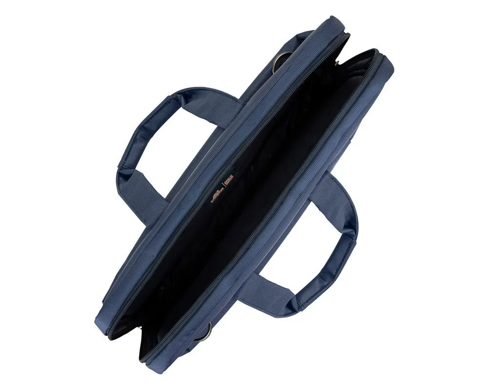 Geantă pentru Laptop RivaCase Central, 15.6", Poliester, Albastru