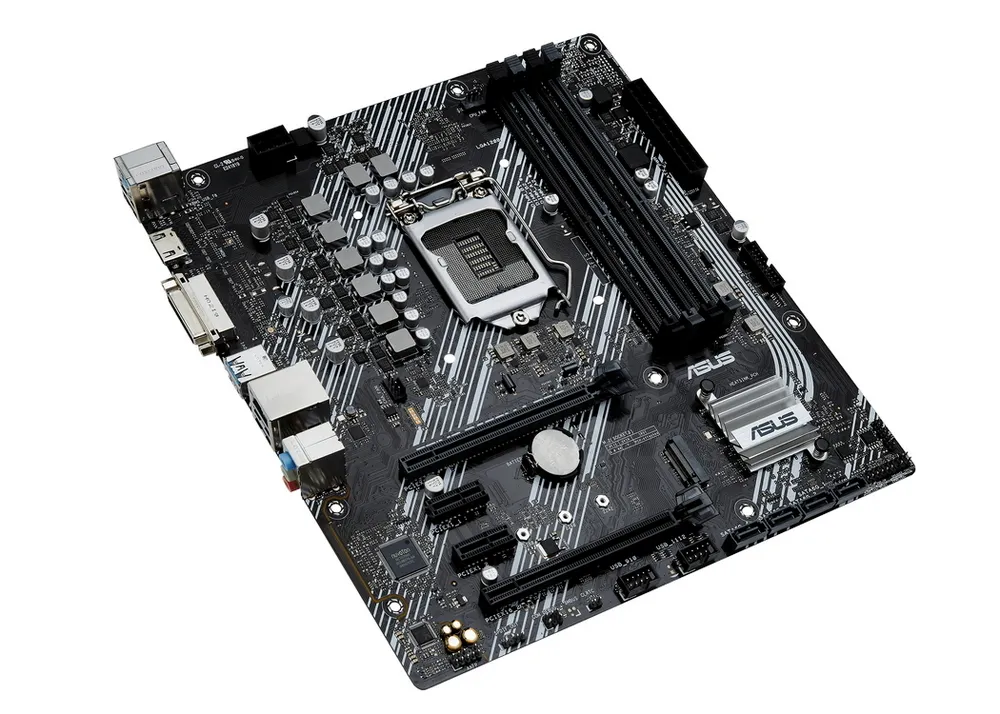 Материнская плата ASUS PRIME B460M-A R2.0, LGA1200, Intel H470, Micro-ATX