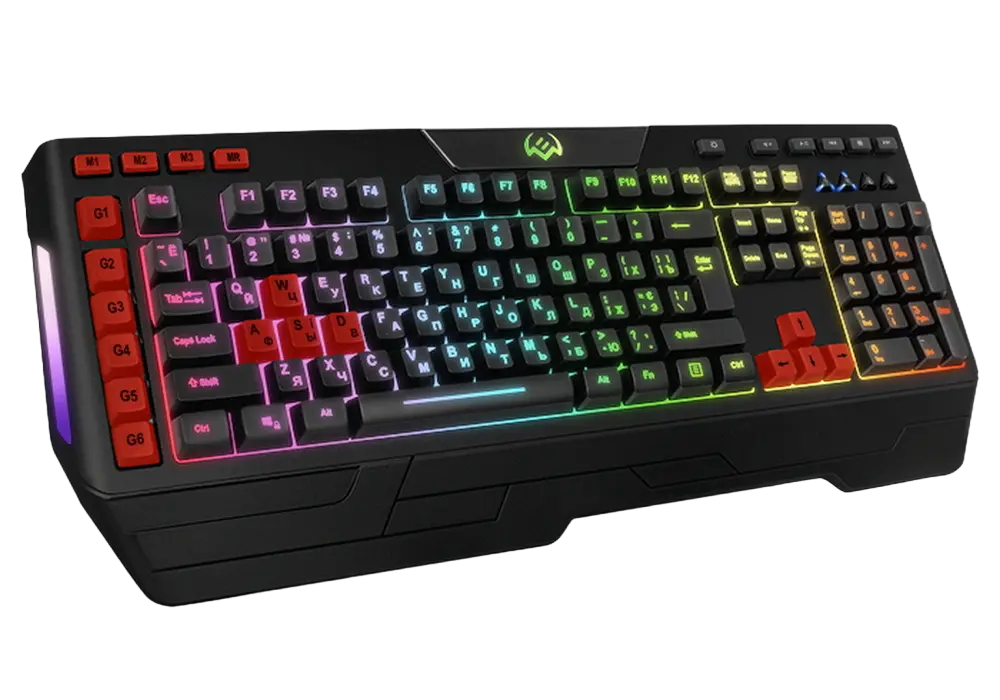 Tastatură SVEN KB-G9600, Cu fir, Negru