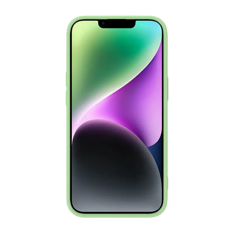 Nillkin Apple iPhone 14 Plus, CamShield Silky Silicone Case, Mint Green