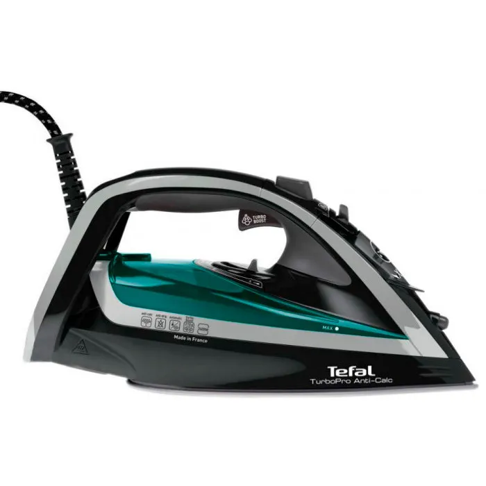 Утюг Tefal Turbo Pro, 2600Вт, Чёрный