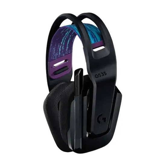  Wireless Gaming Headset Logitech G535, 40mm drivers, 20-20kHz, 36 Ohm, 87,5dB, 236g, 2.4 Ghz, Black