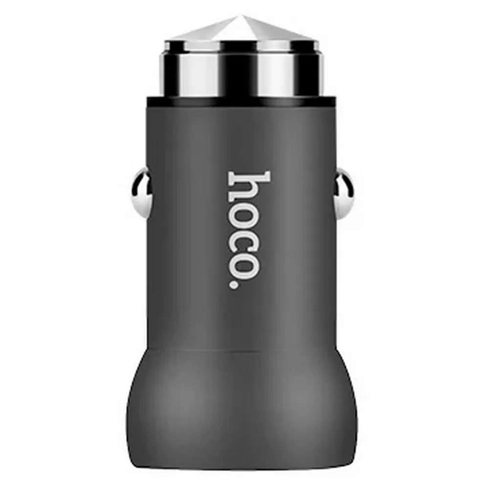 Incărcător auto Hoco Z4 Single USB charging adapter, QC2.0, 12W, Negru