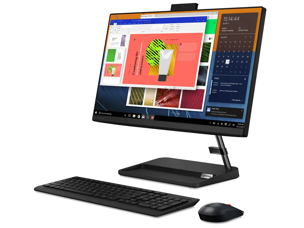 Computer All-in-One Lenovo IdeaCentre 3 22ITL6, 21,5", Intel Core i3-1115G4, 8GB/256GB, Fără SO, Negru