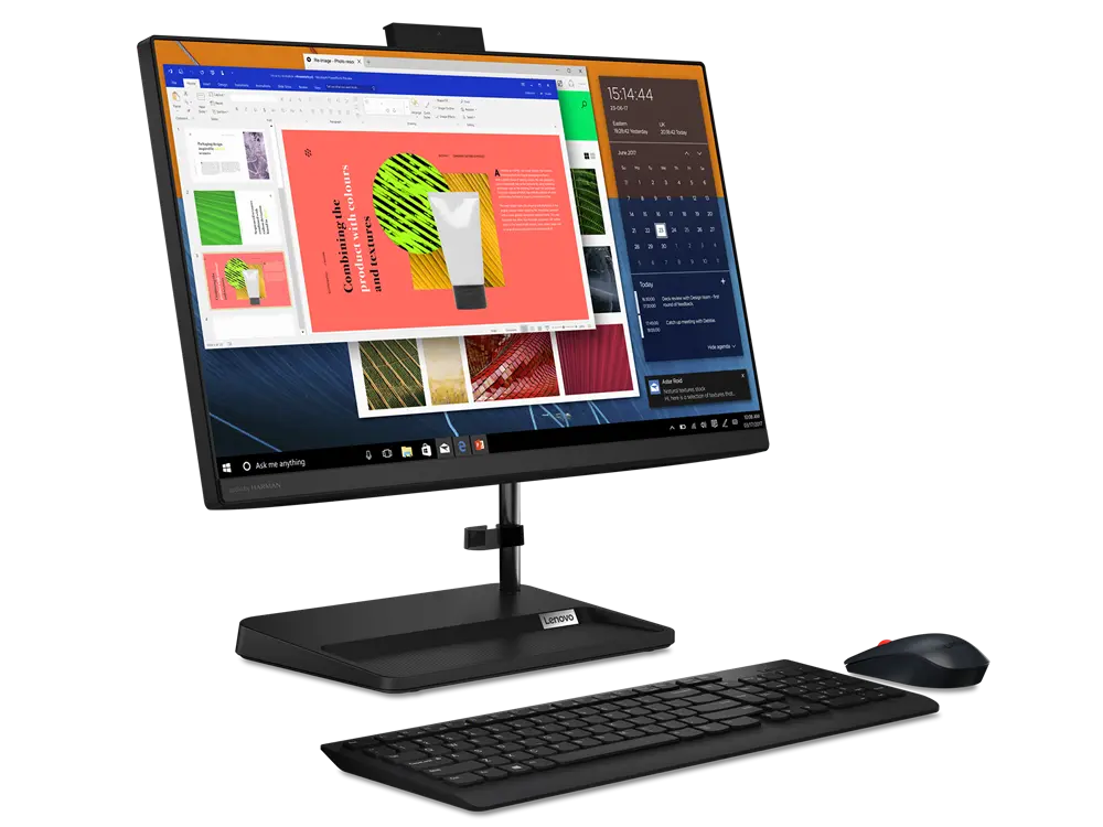 Computer All-in-One Lenovo IdeaCentre 3 22ITL6, 21,5", Intel Core i3-1115G4, 8GB/256GB, Fără SO, Negru