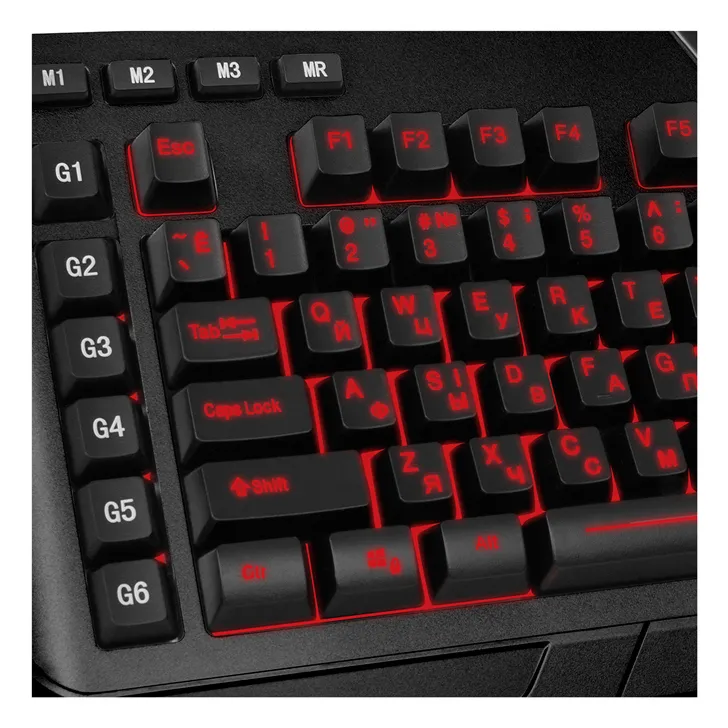 Tastatură SVEN KB-G9600, Cu fir, Negru