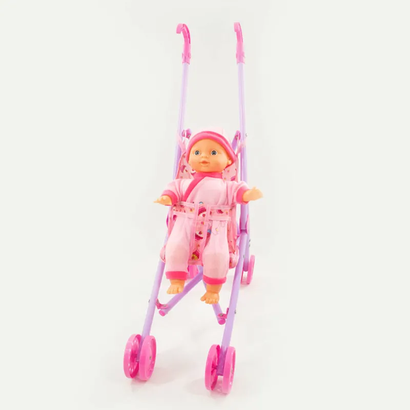 Papușă cu cărucior Baella Baby ICOM 7127803