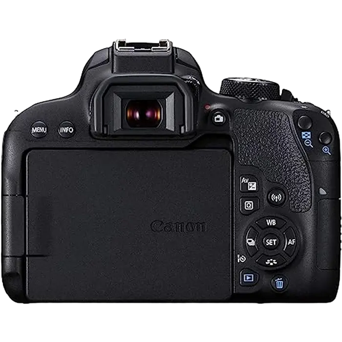 Aparat foto DSLR Canon EOS 800D + 18-55 IS, Negru