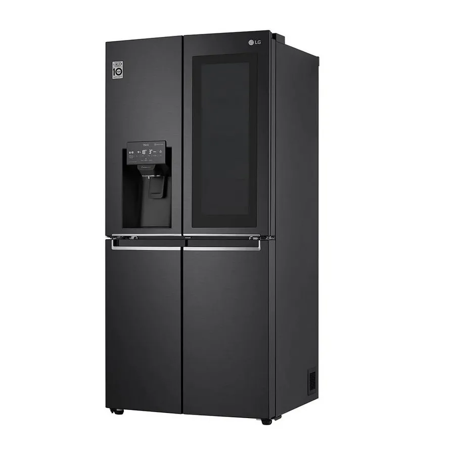 Frigider LG GMX844MC6F, InstaView Door-in-Door™, Negru mat
