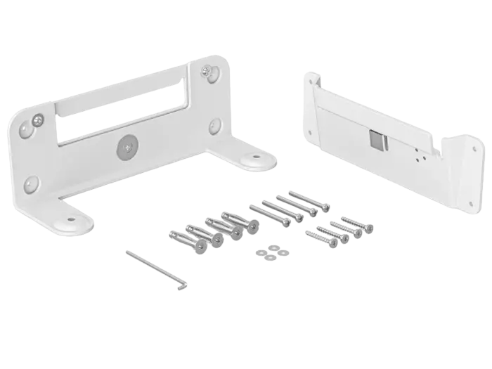Аксессуары для веб-камер Logitech Wall Mount for Video Bars, Белый