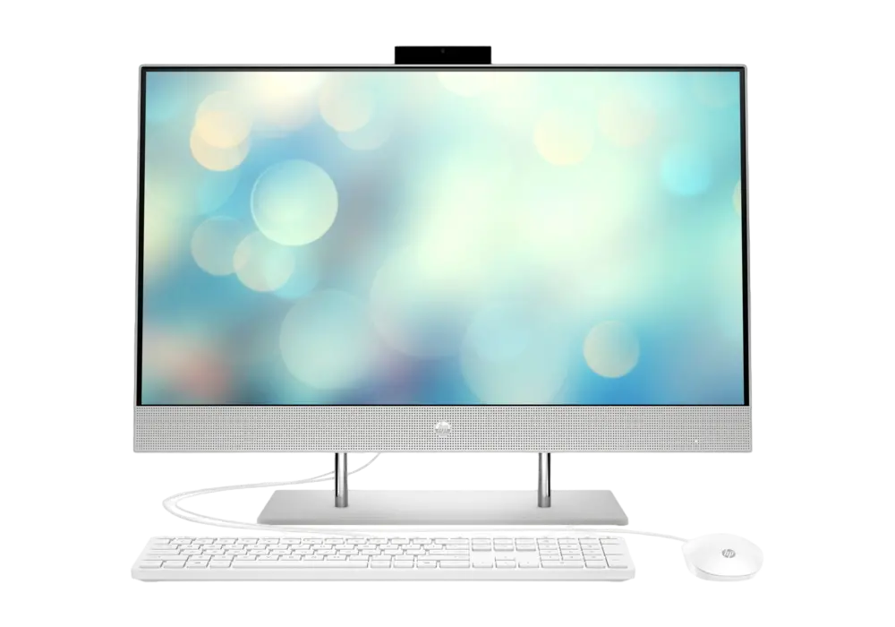 Computer All-in-One HP 7-dp1033ur, 27", Intel Core i3-1125G4, 8GB/512GB, FreeDOS, Argintiu