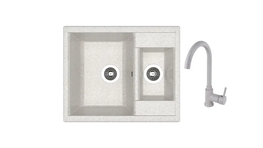 НАБОР мойка Dr Gans Astra 620K + SanDonna F 7073 серый