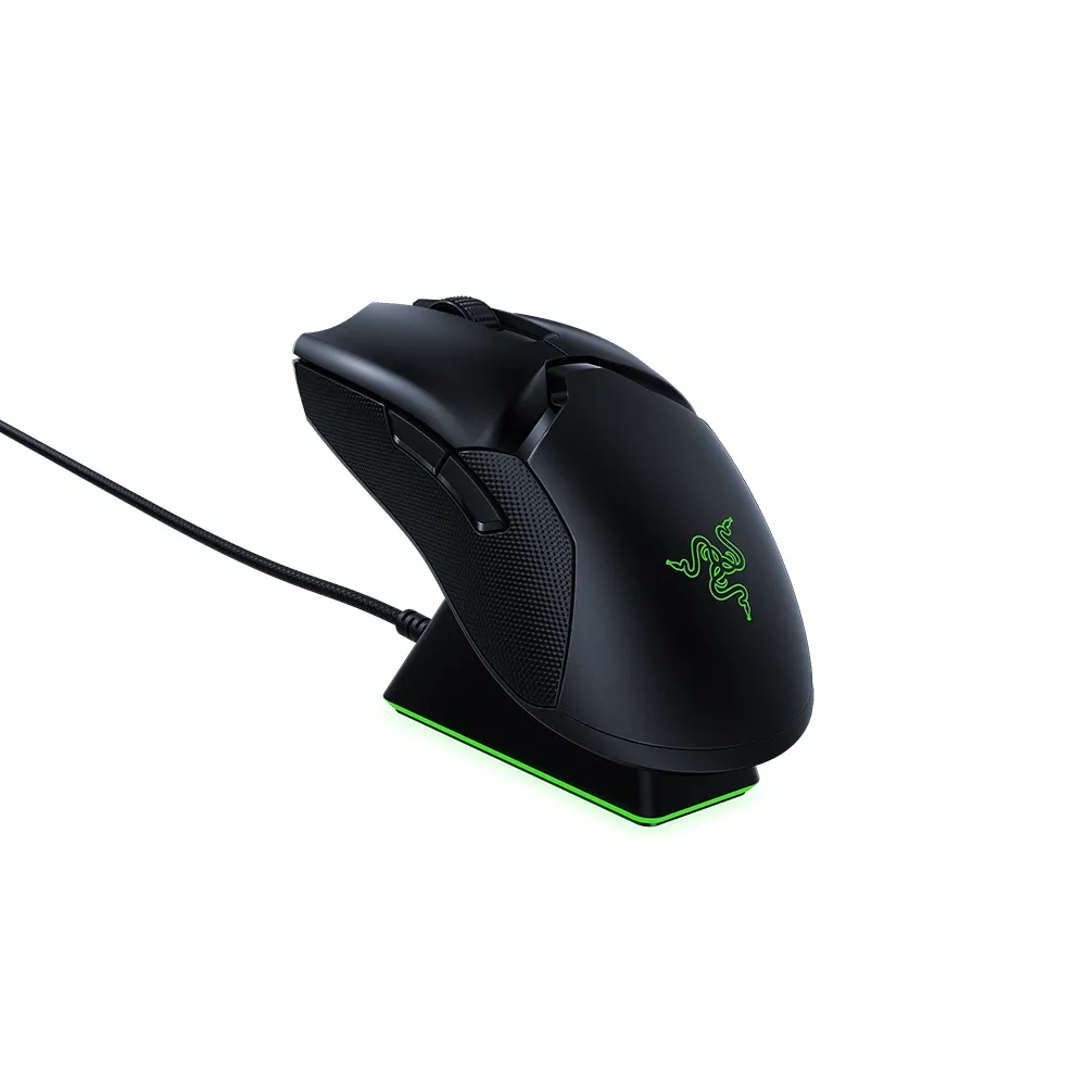 Wireless Gaming Mouse Razer Viper Ultimate, 20k dpi,8 buttons, 50G, 650IPS, RGB, 74g, Dock, 2.4gHz