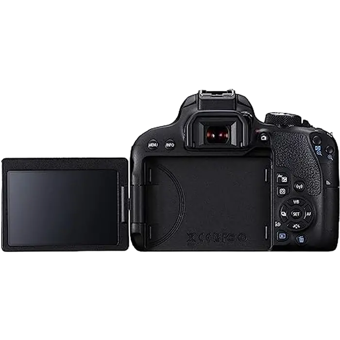 Aparat foto DSLR Canon EOS 800D + 18-55 IS, Negru