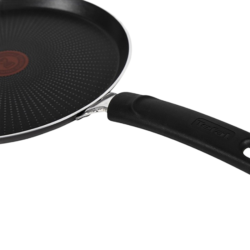 Блинная сковорода Tefal C3841053, 25см, Чёрный