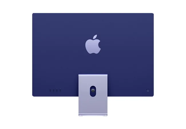 Computer All-in-One Apple iMac A2438, M1 with 8-core CPU and 8-core GPU, 16GB/512GB, macOS Big Sur, Purple