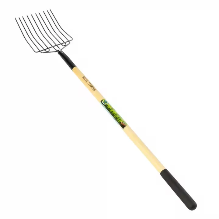 Furca din metal cu maner din lemn Micul Fermier 1600mm