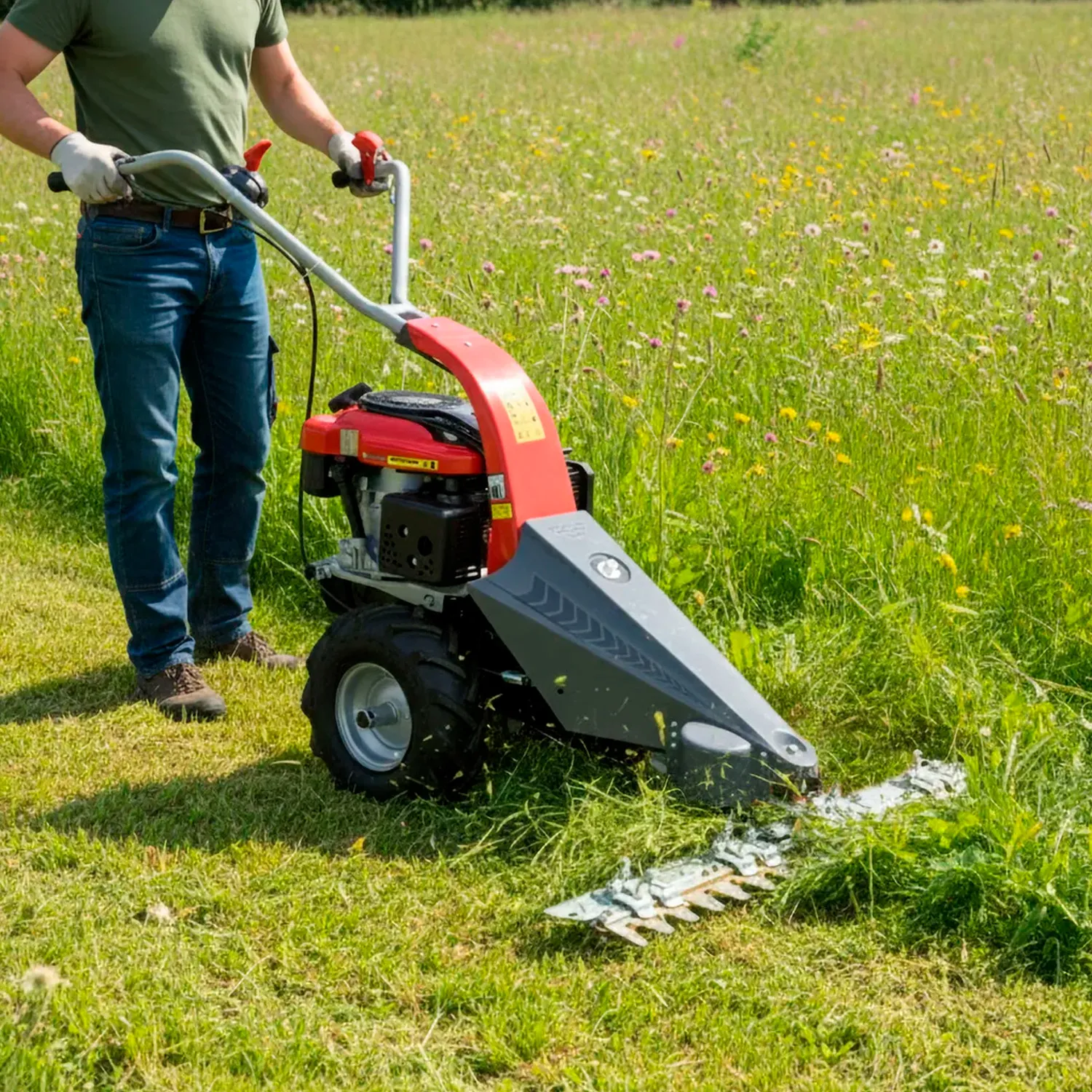 Фронтальная косилка HECHT 587