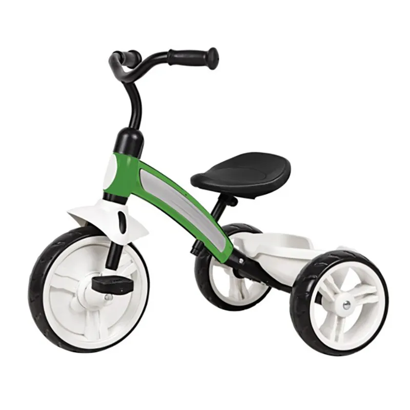 Bicicletă cu trei roți Makani Micu, Verde