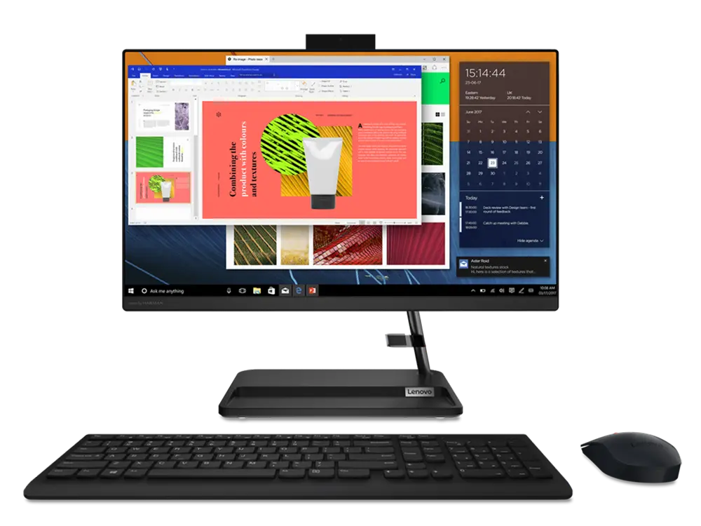 Computer All-in-One Lenovo IdeaCentre 3 22ITL6, 21,5", Intel Core i3-1115G4, 8GB/256GB, Fără SO, Negru