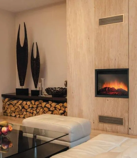 Semineu Electric Electrolux EFP/P-2520LS, 2000W, Negru