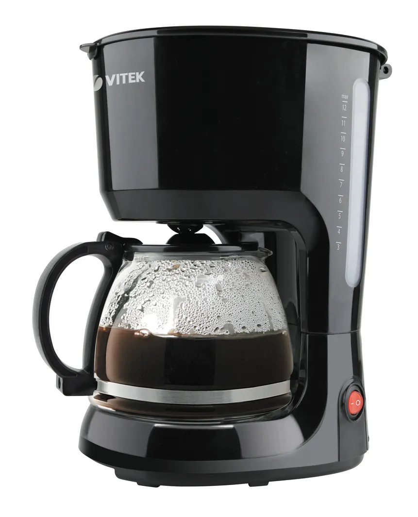Cafetieră VITEK VT-1528, 750W, Negru