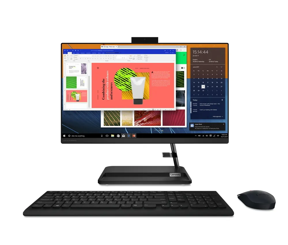 Computer All-in-One Lenovo IdeaCentre 3 22ITL6, 21,5", Intel Core i5-1135G7, 8GB/512GB, Fără SO, Negru