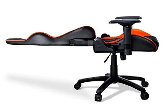 Scaun Gaming Cougar Armor, PU Piele, Negru/Portocaliu