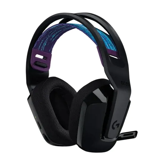  Wireless Gaming Headset Logitech G535, 40mm drivers, 20-20kHz, 36 Ohm, 87,5dB, 236g, 2.4 Ghz, Black