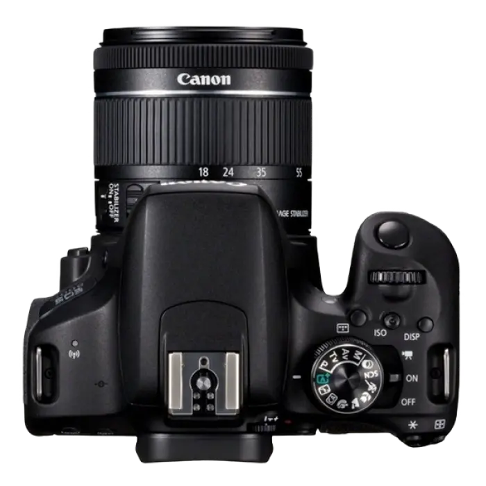 Aparat foto DSLR Canon EOS 800D + 18-55 IS, Negru