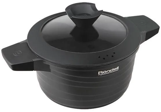 Кастрюля Rondell RDA-766, 4,7л, Чёрный
