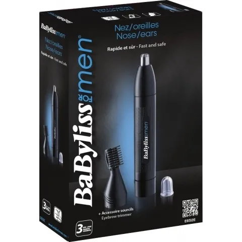 Мужской Триммер BaByliss E652E, Чёрный