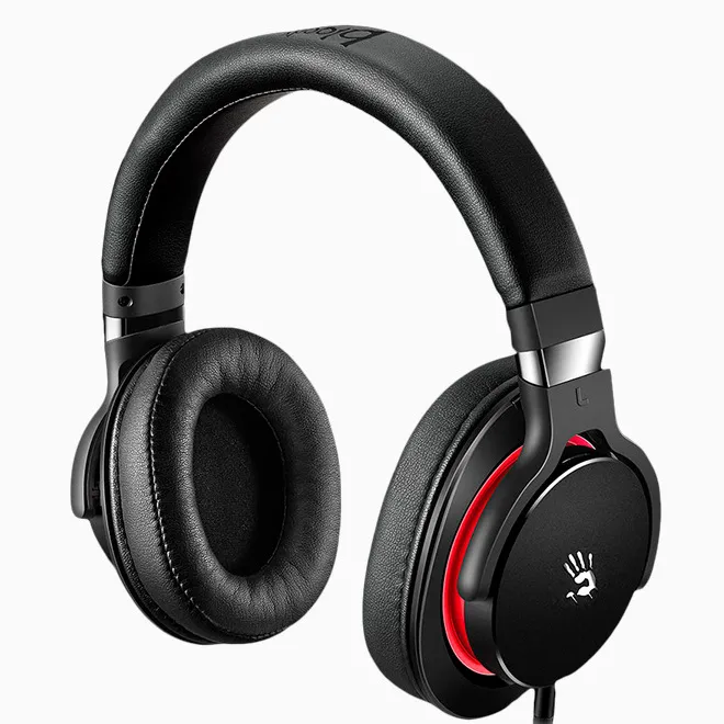 Căști gaming Bloody M550, Cu fir, Negru