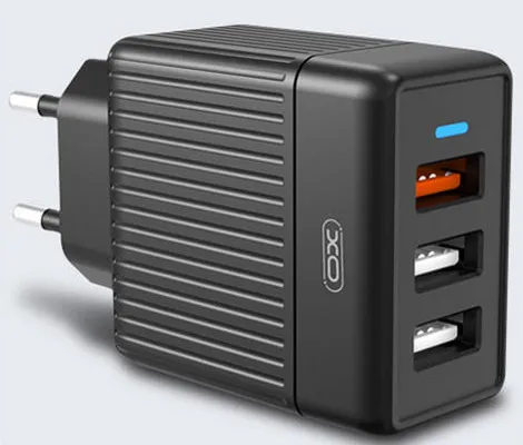 Încărcător XO L58, 18W, Negru