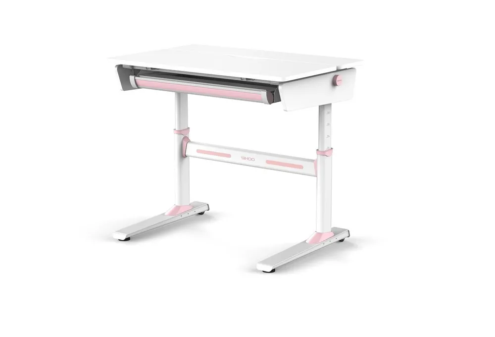 Kids table SIHOO H10D 90 mm Light Pink